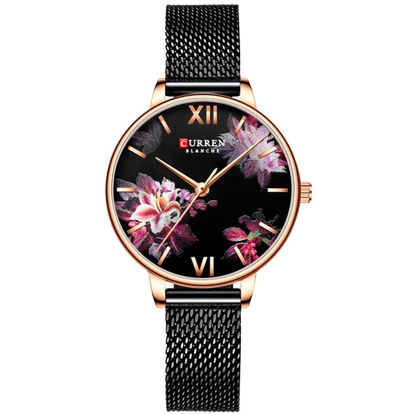 Reloj curren 9060 análogo – negro