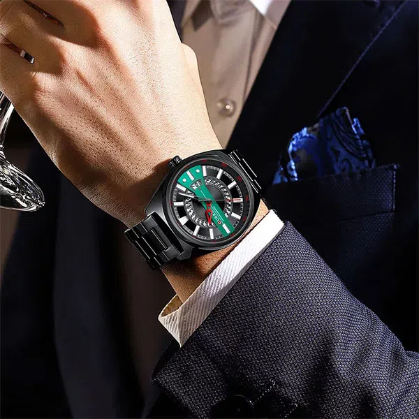 Reloj curren 8403 análogo – negro - Imagen 5