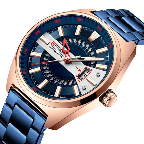 Reloj curren 8403 análogo – azul - Imagen 2