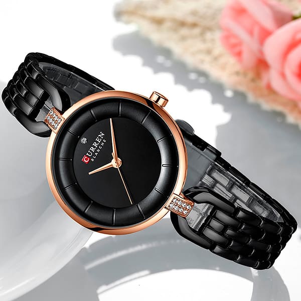Reloj curren 9052 análogo - negro - Imagen 3