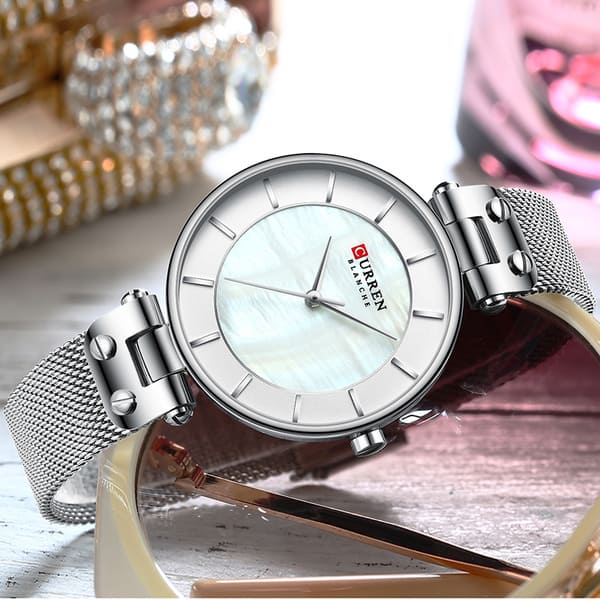 Reloj curren 9056 análogo - plateado - Imagen 2