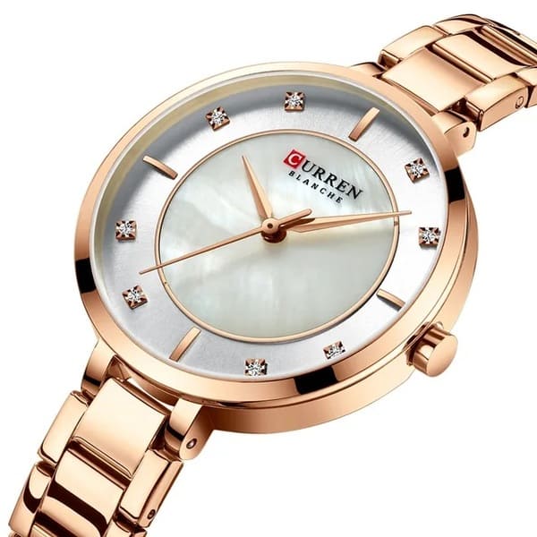 Reloj curren 9051 análogo – rosa - Imagen 2