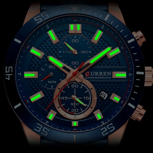 Reloj curren 8417 análogo – azul - Imagen 4