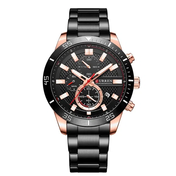 Reloj curren 8417 análogo – negro