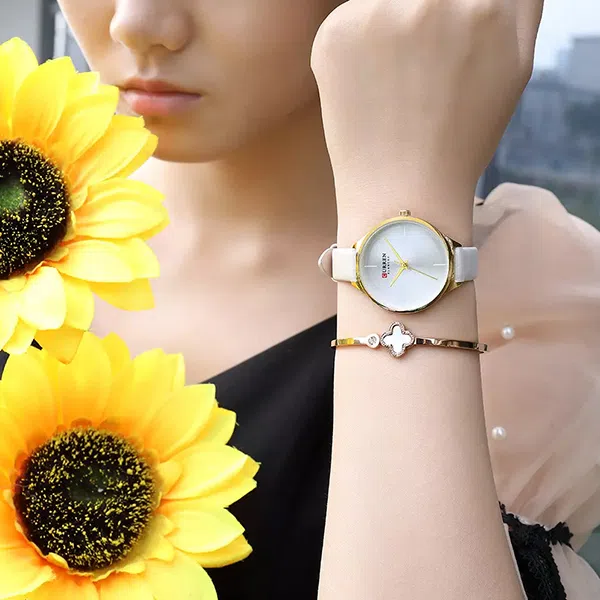 Reloj curren 9062 análogo – blanco - Imagen 5