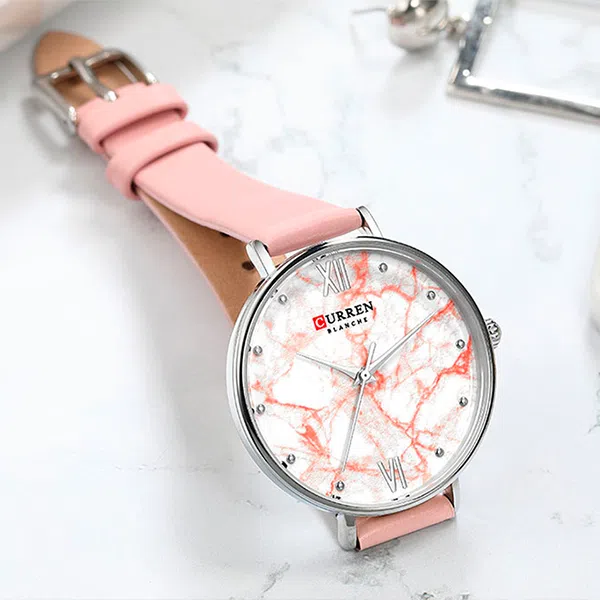 Reloj curren 9045 análogo – rosa - Imagen 3