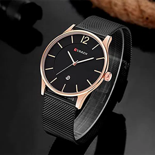 Reloj curren 8231 análogo – cobre - Imagen 2
