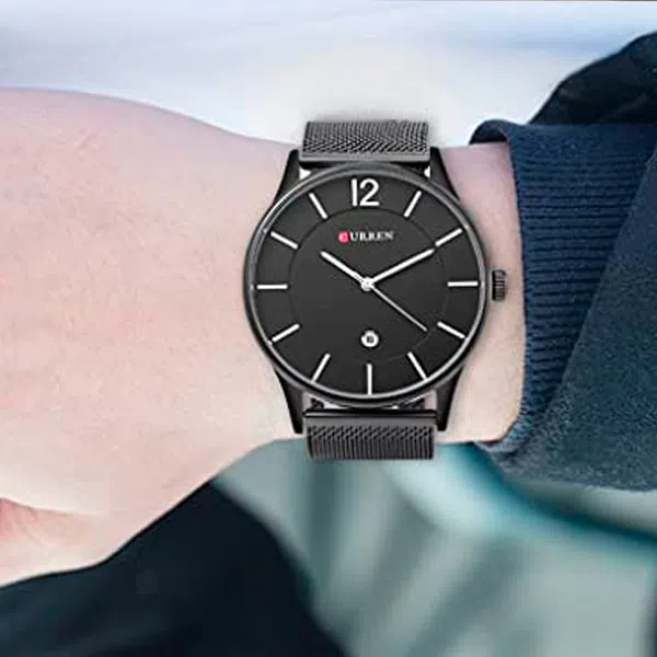 Reloj curren 8231 análogo – negro - Imagen 3