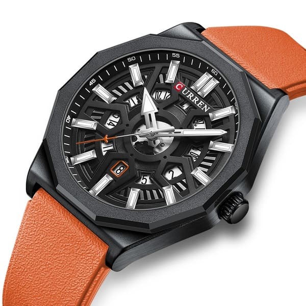 Reloj curren 8437 análogo – naranja - Imagen 2