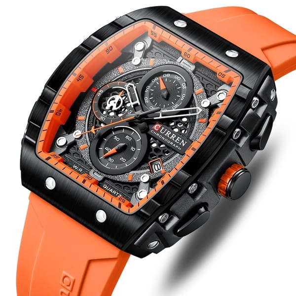 Reloj curren 8442 análogo – naranja - Imagen 2