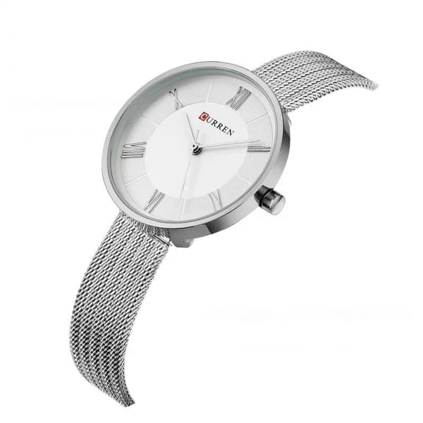 curren 9020 mujer plateado