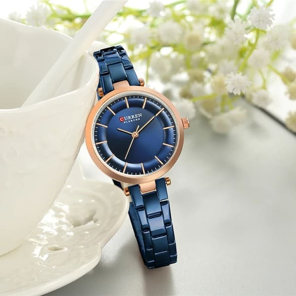 Reloj curren 9054 análogo – azul - Imagen 4