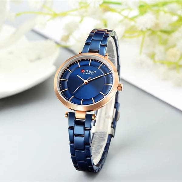 Reloj curren 9054 análogo – azul - Imagen 3