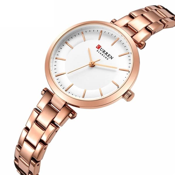 Reloj curren 9054 análogo – rosa - Imagen 2