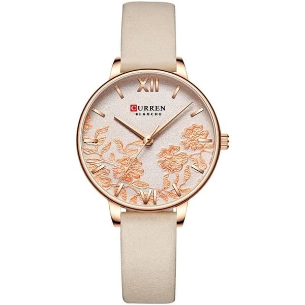 Reloj curren 9065 análogo - rosa gold