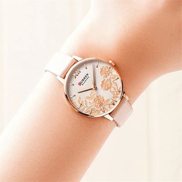 Reloj curren 9065 análogo - rosa gold - Imagen 4