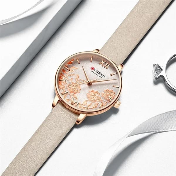 Reloj curren 9065 análogo - rosa gold - Imagen 3