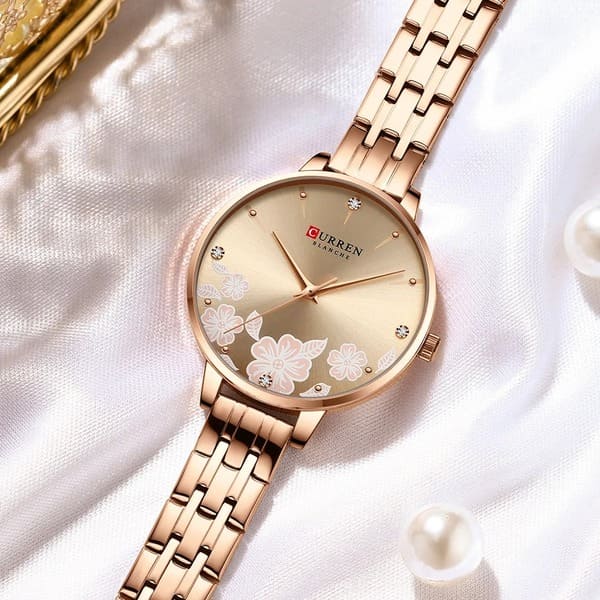Reloj curren 9068 análogo – dorado - Imagen 3