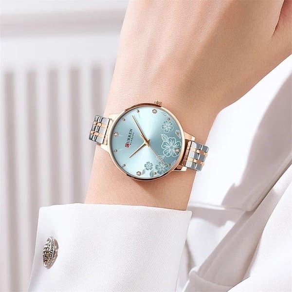 Reloj curren 9068 análogo – azul 🔥🏷️ - Imagen 4