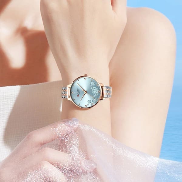Reloj curren 9068 análogo – azul 🔥🏷️ - Imagen 5
