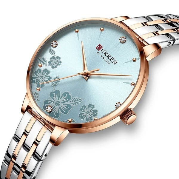 Reloj curren 9068 análogo – azul 🔥🏷️ - Imagen 2