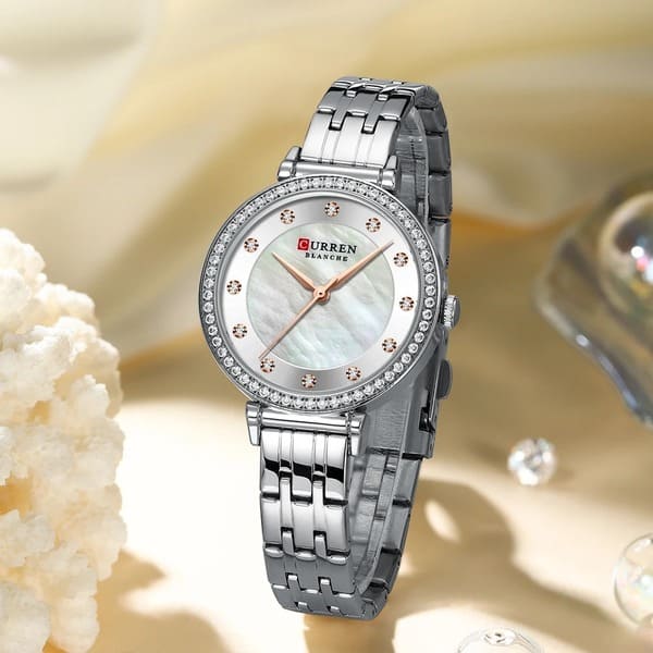 Reloj Curren 9087 An logo Plateado Relojes Curren M xico