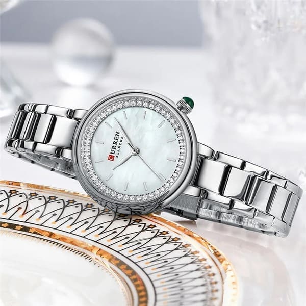 Reloj curren 9089 análogo – blanco - Imagen 9