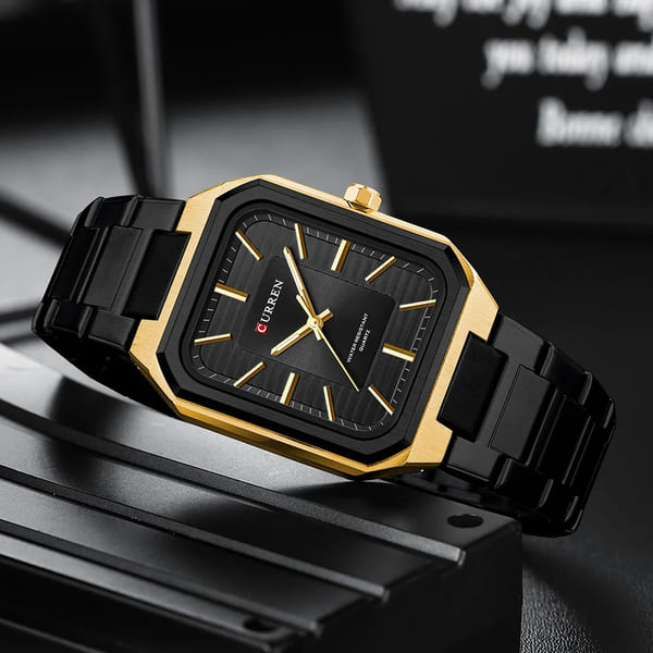 Reloj curren 8457 análogo – negro - Imagen 3