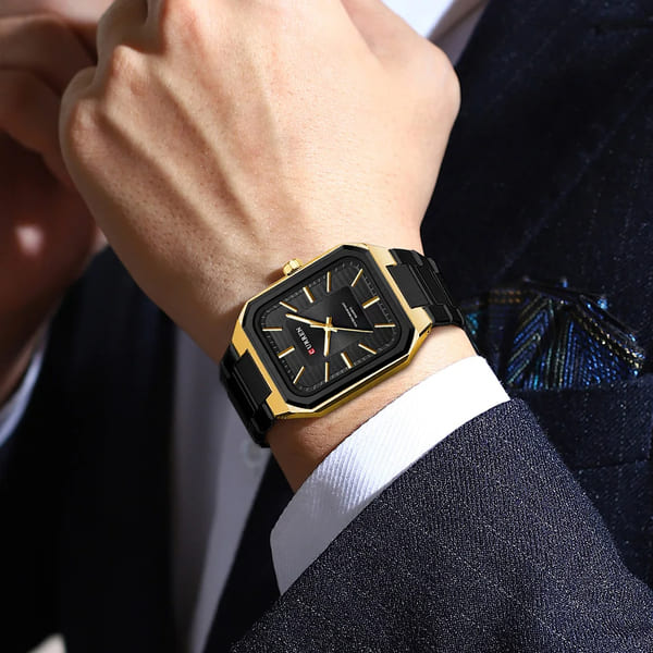 Reloj curren 8457 análogo – negro - Imagen 4