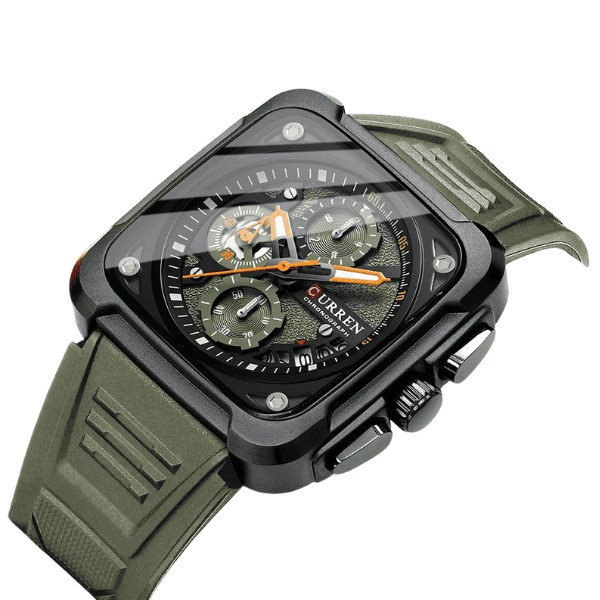 Reloj curren 8461 análogo – verde - Imagen 2