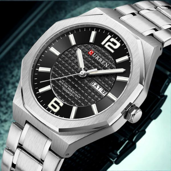 Reloj curren 8476 análogo – plata - Imagen 3