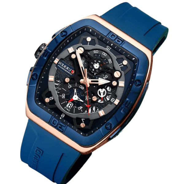 Reloj curren 8443 análogo – Azul marino - Imagen 2