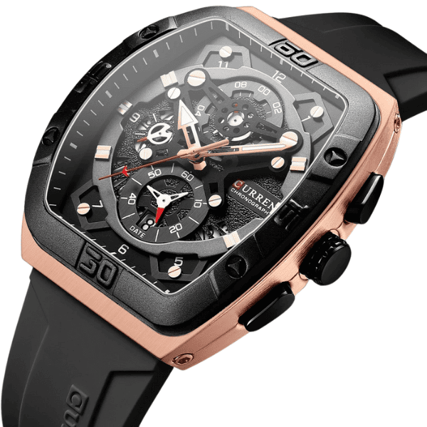 Reloj curren 8443 análogo – negro - Imagen 2