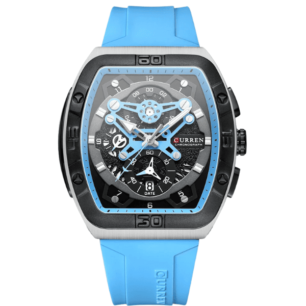 Reloj curren 8443 análogo – azul cielo
