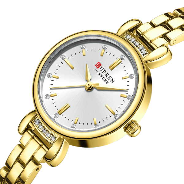 Reloj curren 9098 análogo – dorado - Imagen 2