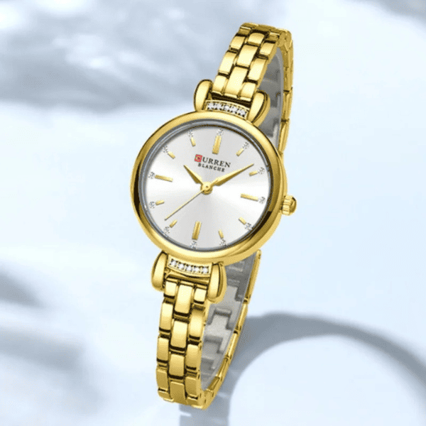 Reloj curren 9098 análogo – dorado - Imagen 4