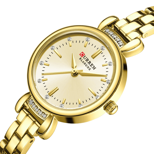 Reloj curren 9098 análogo – dorado - Imagen 2