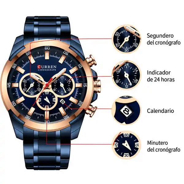Reloj curren 8361 análogo - Imagen 3